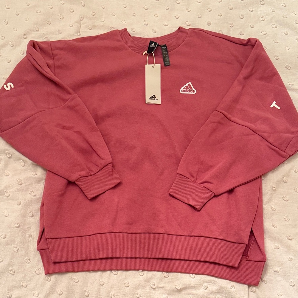 Adidas Womens Pink Sweater